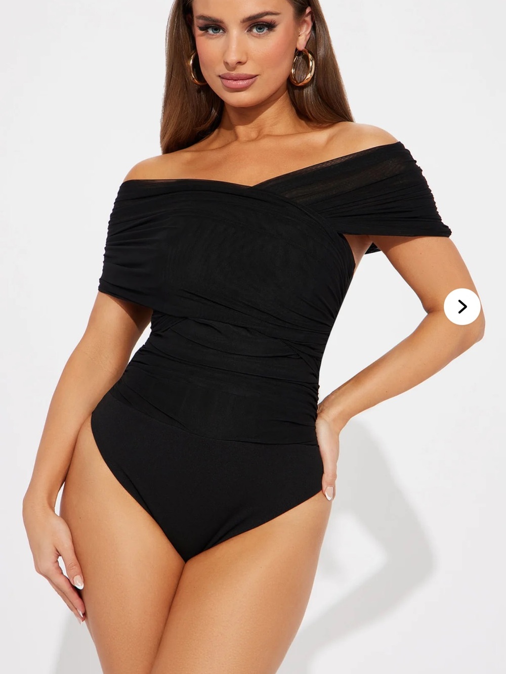 NWT Fashion nova be my lover mesh bodysuit size 2X plus size